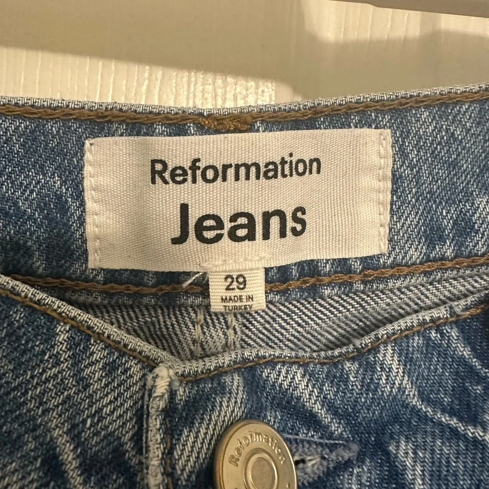 Reformation Cary High Rise Wide Leg Jeans - Picture 3 of 6